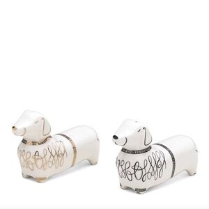 Kate Spade⎜Dachshund Salt & Pepper Shakers⎜Jingle All the Way